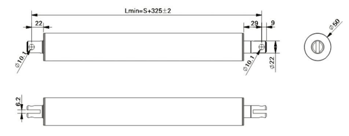 开窗器电动推杆UG50结构图