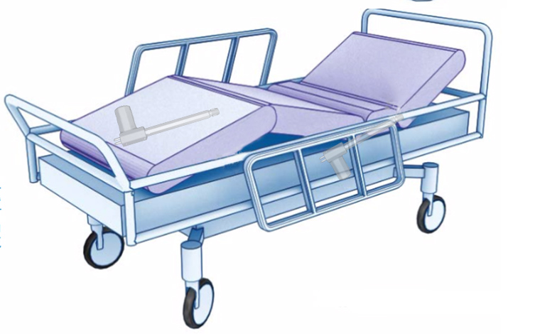 直流电动推杆在电动护理床中是怎么应用的 直流电动推杆在电动护理床中是怎么应用的