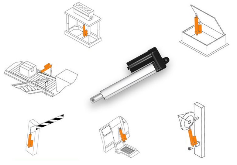 微型推杆电机U7 微型推杆电机U7